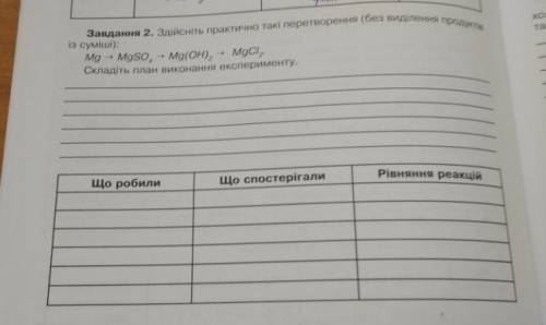 Завдання з хім іть будьласка