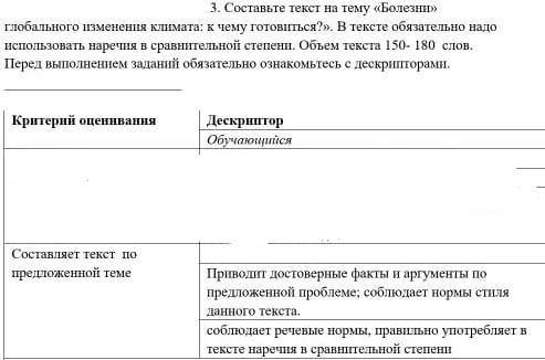 Сор 3 задание по дескриптору