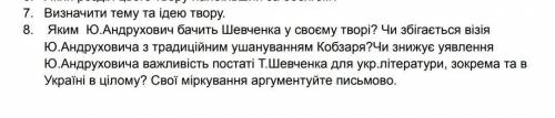 До іть Shevchenko is OKЮ. Андруховича 