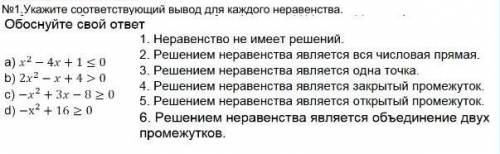 Решение неравенств по всем 