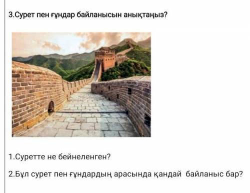 Бұл сурет пен ғұндардың арасында қандай байланыс бар берем