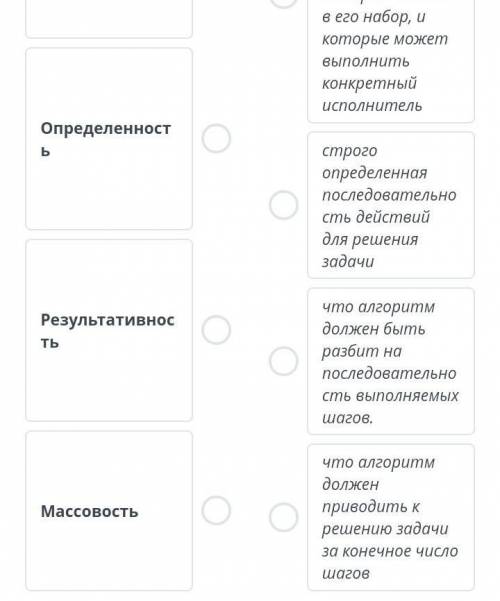Найдите соответствие между понятиями и определениями 