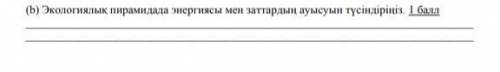 Экологиялық пирамида энергия мен заттардың ауысуын түсіндіріңіз