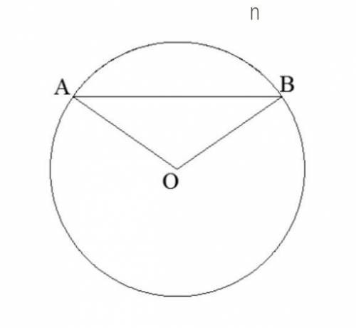 Вычисли углы треугольника AOB, если ∪AnB= 14°, O — центр окружности.∢ ABO= ∢ BAO= ∢ AOB= 