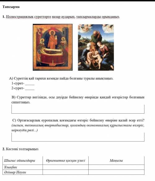 Дүние жүзі тарихы бжб 4 тоқсан 6 сынып