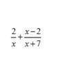 Выполните действия: a) a/5-b/5 б) 2/x+(x-2)/(x+7) в) (5a-5b)/6a^2×a/a^2-b^2 ​
