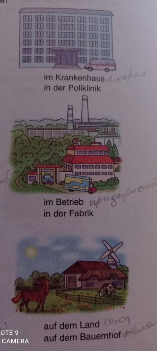 Wer kann wo arbeiten? Erzähle ​
