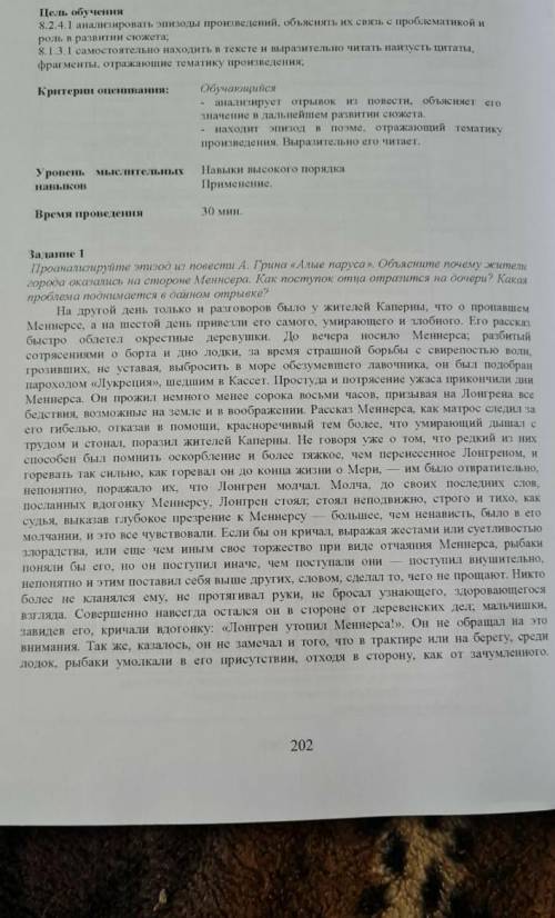 . сор по русской литературе ​