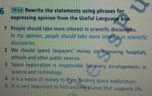 1 People should take more interest in scientific discoveries. In my opinion people should take more
