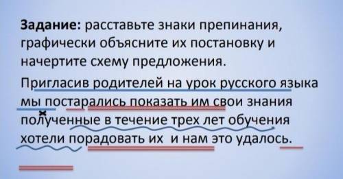 Расставьте знаки препинания графически объясните их постановку и начертите схему предложений 