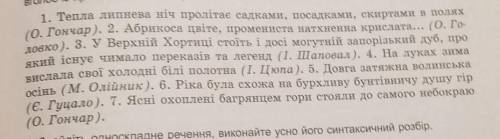 Зделайте ПОЛНЫЙ СИНТАКСИЧЕСКИЙ РАЗБОР 2,4,5,6,7 