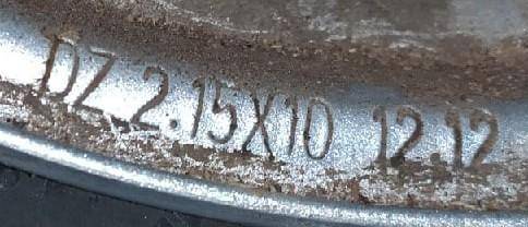DZ 2.15X10 12.12Какой диаметр колеса? ​