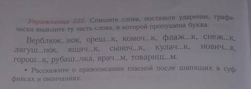 Спишите слова поставь ударение графически Выделите ту часть слова в котором пропущены буквы верблюжо