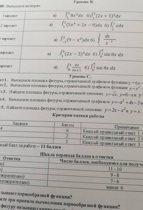Найдите площадь фигуры, ограниченной линиями 