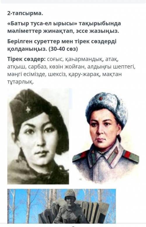 написать эссе на казахском языке 30-40 слов