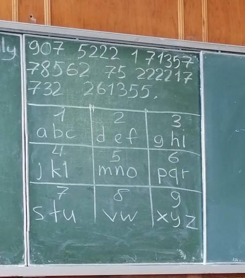 , нужно расшифровать что здесь написано 