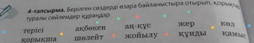 нужно составить предложения