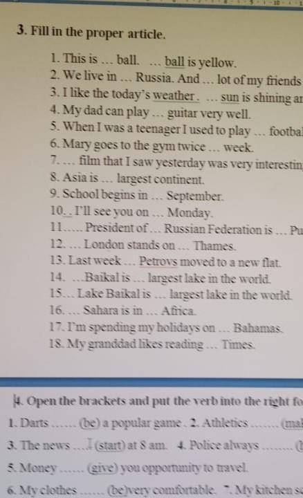 1. Complete the sentences using a lot of,a few,a little,much。many。1.Td like .. sugar in my tea,pleas