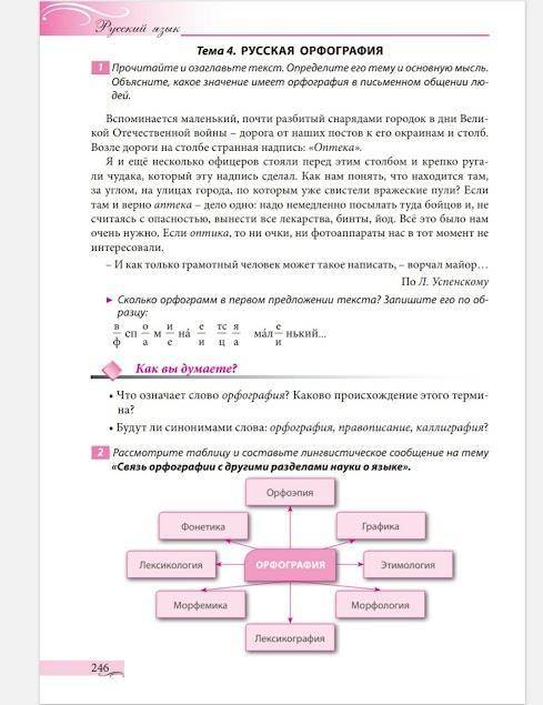 Стр.246 упр.1, 2 стр.247 упр. 3,4,5