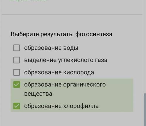 , не обращайте внимания на выделанные ответы