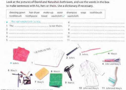 Look at the pictures of David and Natasha's bathroom